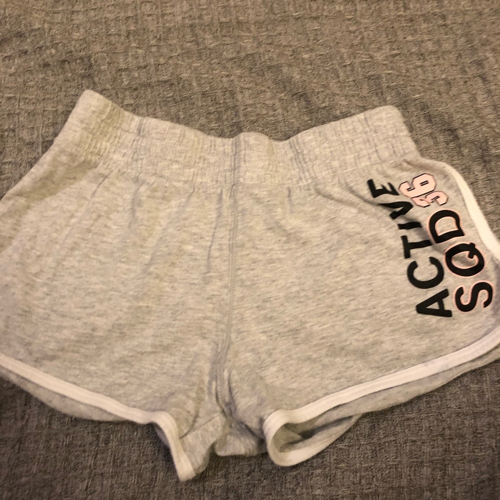Soft grey shorts!